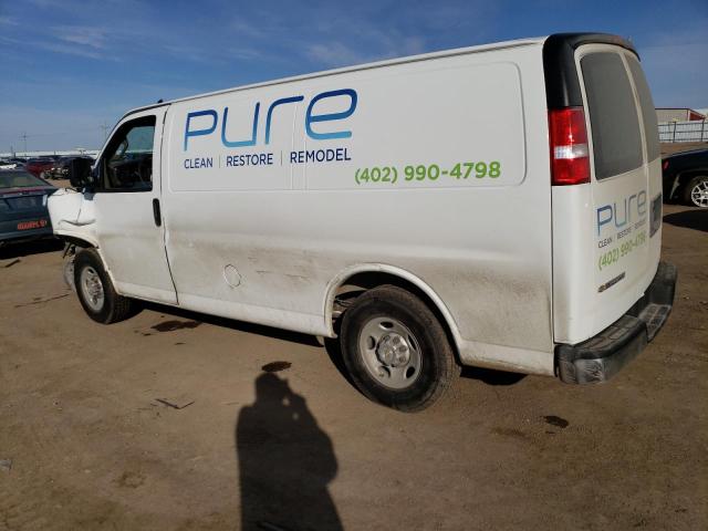 1GCWGAFP3M1186732 - 2021 CHEVROLET EXPRESS G2 WHITE photo 2