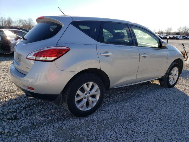 JN8AZ1MW6EW531680 - 2014 NISSAN MURANO S SILVER photo 3