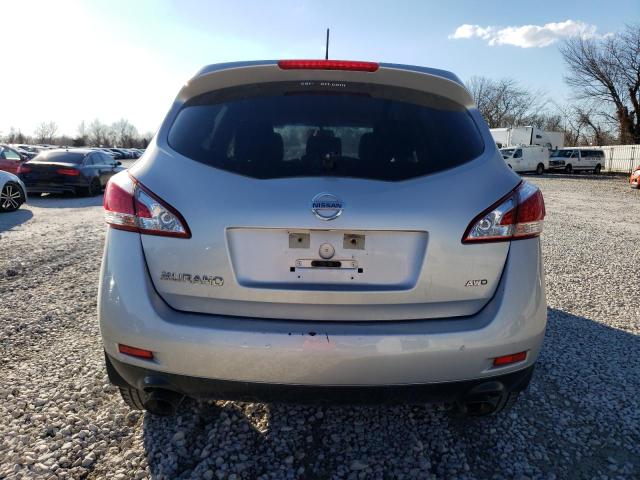 JN8AZ1MW6EW531680 - 2014 NISSAN MURANO S SILVER photo 6