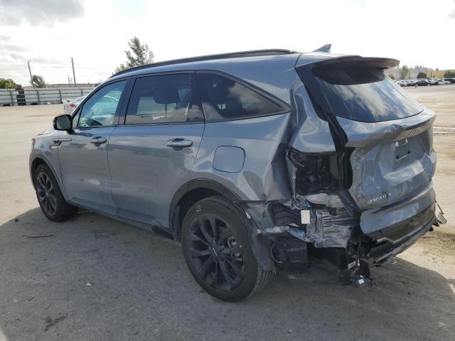 5XYRK4LF3PG175436 - 2023 KIA SORENTO SX GRAY photo 2