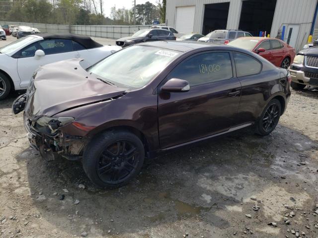 JTKDE3B79A0303397 - 2010 TOYOTA SCION TC Bənövşəyi foto 1