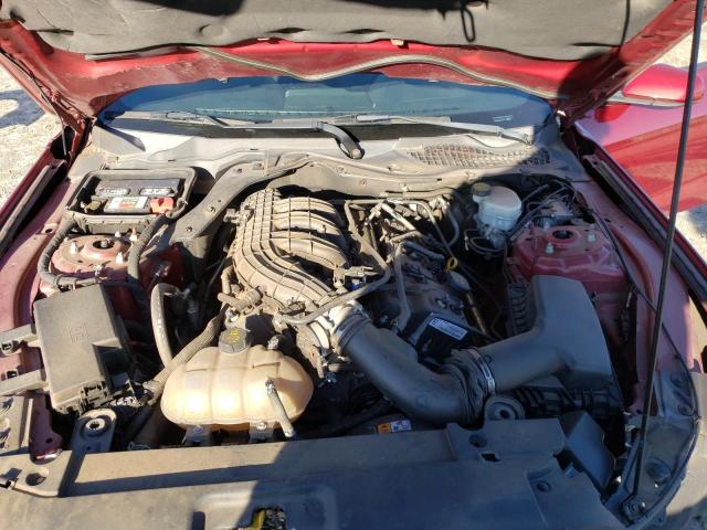 1FA6P8AM5F5346679 - 2015 FORD MUSTANG RED photo 11