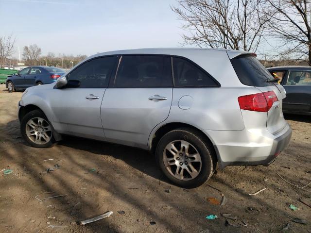 2HNYD28658H540957 - 2008 ACURA MDX TECHNOLOGY SILVER photo 2