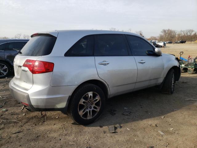 2HNYD28658H540957 - 2008 ACURA MDX TECHNOLOGY SILVER photo 3