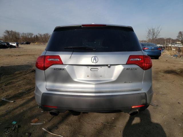 2HNYD28658H540957 - 2008 ACURA MDX TECHNOLOGY SILVER photo 6