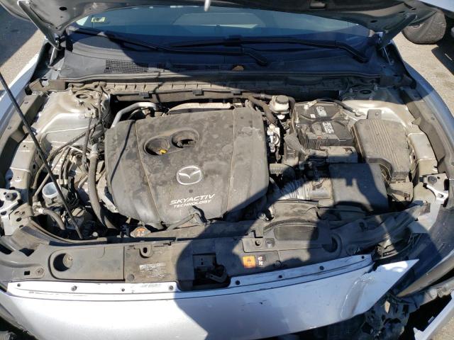 JM1GL1VM4J1315418 - 2018 MAZDA 6 TOURING SILVER photo 11