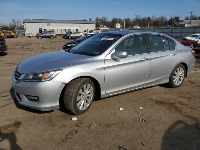 1HGCR2F88EA211980 - 2014 HONDA ACCORD EXL SILVER photo 1