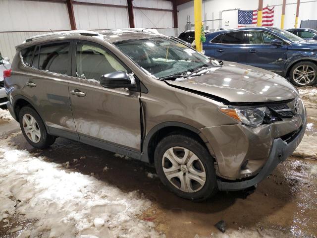 JTMBFREV7FD139219 - 2015 TOYOTA RAV4 LE GRAY photo 4