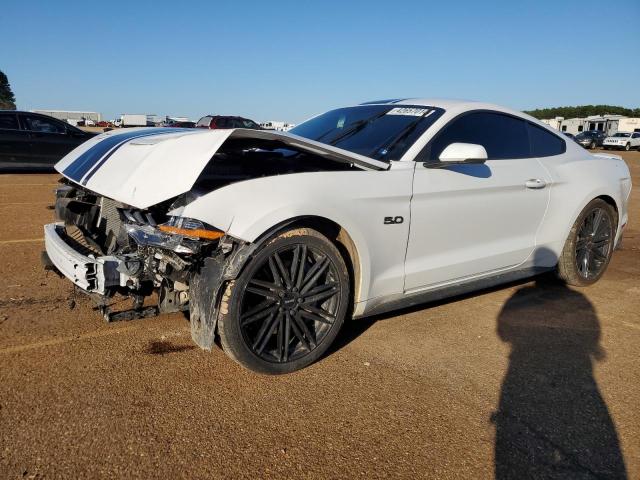 1FA6P8CF3L5187008 - 2020 FORD MUSTANG GT WHITE photo 1