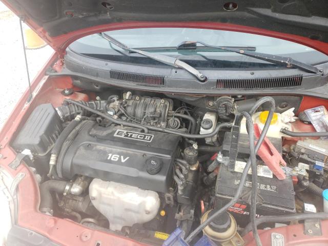 KL1TD66686B577461 - 2006 CHEVROLET AVEO BASE Qırmızı foto 11