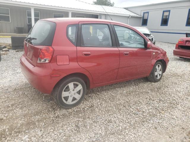 KL1TD66686B577461 - 2006 CHEVROLET AVEO BASE Qırmızı foto 3