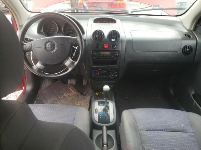 KL1TD66686B577461 - 2006 CHEVROLET AVEO BASE Qırmızı foto 8