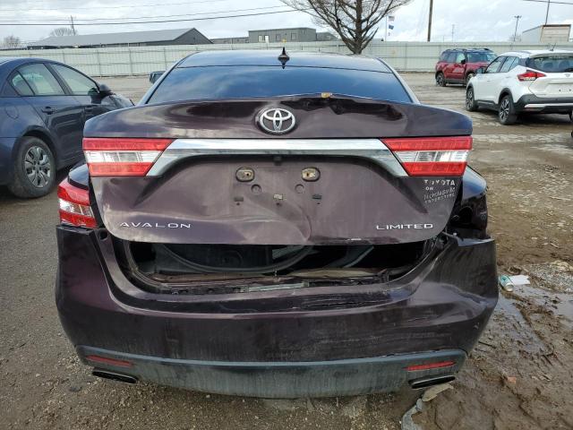 4T1BK1EB8EU110664 - 2014 TOYOTA AVALON BASE 栗色 照片 6