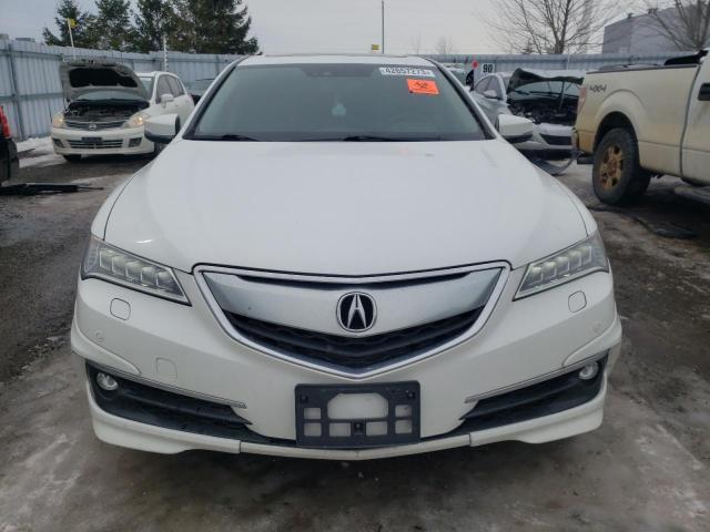 19UUB3F70GA800921 - 2016 ACURA TLX ADVANCE WHITE photo 5