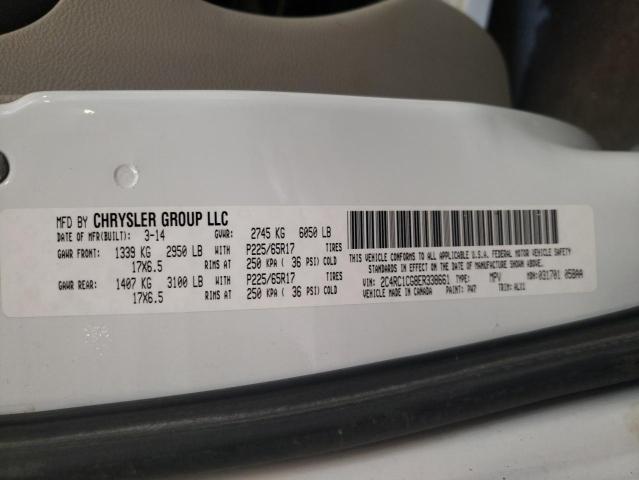 2C4RC1CG8ER338661 - 2014 CHRYSLER TOWN & COU TOURING L WHITE photo 13