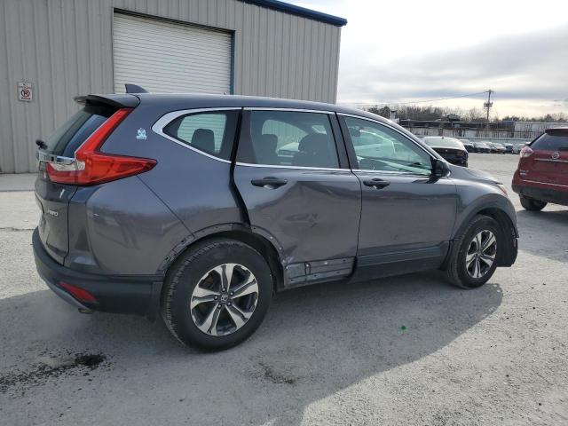 2HKRW6H36JH200845 - 2018 HONDA CR-V LX GRAY photo 3