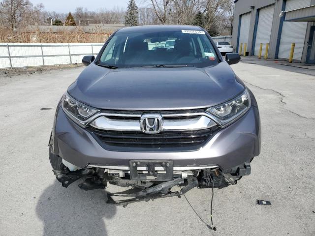 2HKRW6H36JH200845 - 2018 HONDA CR-V LX GRAY photo 5