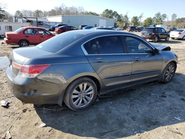 1HGCP2F39CA220811 - 2012 HONDA ACCORD LX GRAY photo 3