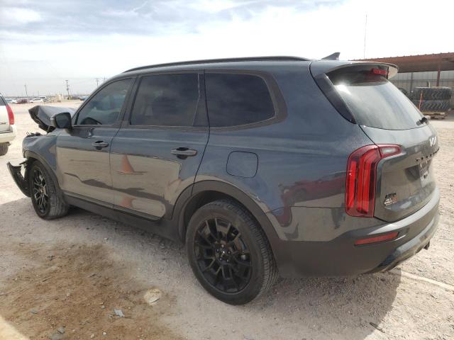 5XYP3DHC7NG234603 - 2022 KIA TELLURIDE EX CHARCOAL photo 2