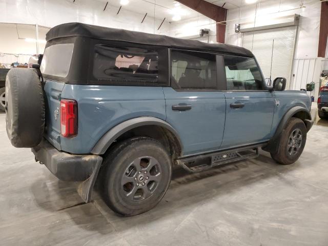 1FMDE5BH1MLA84414 - 2021 FORD BRONCO BASE BLUE photo 3