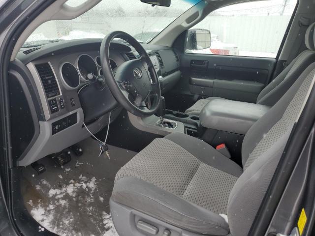 5TFUM5F15BX023495 - 2011 TOYOTA TUNDRA DOUBLE CAB SR5 GRAY photo 7