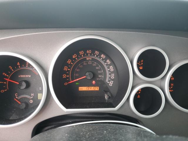 5TFUM5F15BX023495 - 2011 TOYOTA TUNDRA DOUBLE CAB SR5 GRAY photo 9