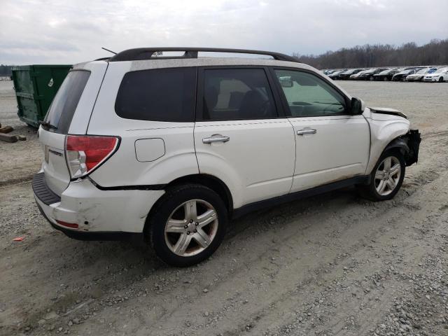 JF2SH64629H771076 - 2009 SUBARU FORESTER 2.5X LIMITED WHITE photo 3