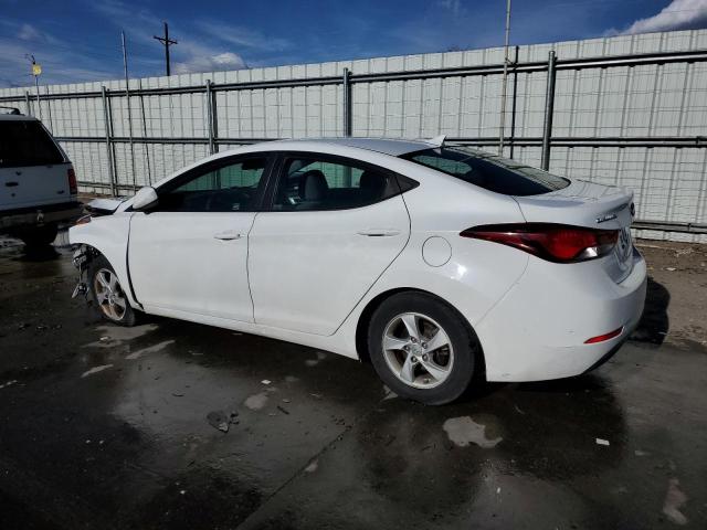 5NPDH4AE2FH634059 - 2015 HYUNDAI ELANTRA SE WHITE photo 2