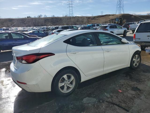 5NPDH4AE2FH634059 - 2015 HYUNDAI ELANTRA SE WHITE photo 3