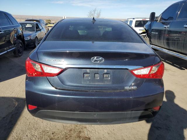 5NPEB4AC3EH813519 - 2014 HYUNDAI SONATA GLS BLUE photo 6