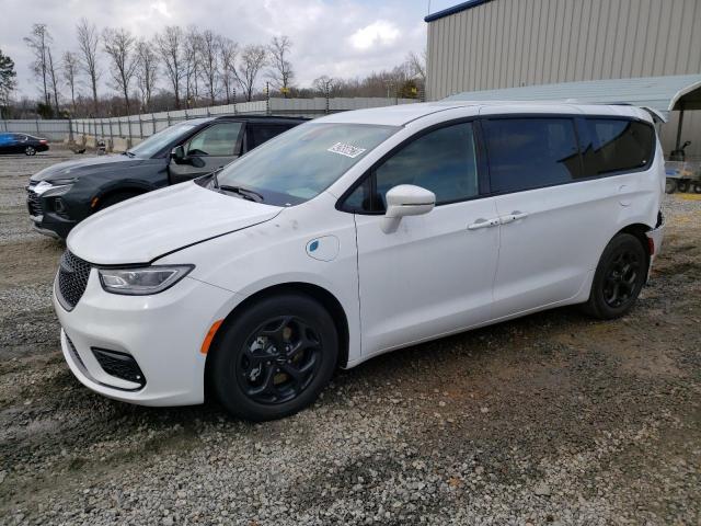 2C4RC1L7XNR135061 - 2022 CHRYSLER PACIFICA HYBRID TOURING L WHITE photo 1