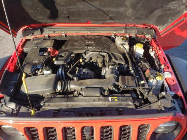 1C6JJTBG8LL183784 - 2020 JEEP GLADIATOR RUBICON RED photo 11