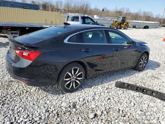 1G1ZG5ST6MF052364 - 2021 CHEVROLET MALIBU RS შავი ფოტო 3