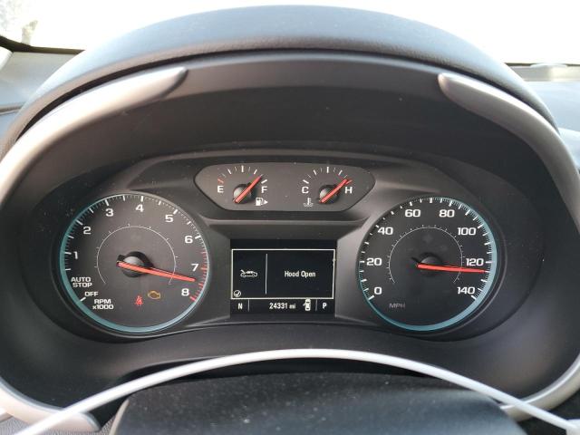 1G1ZG5ST6MF052364 - 2021 CHEVROLET MALIBU RS შავი ფოტო 9