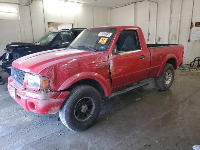 1FTYR10U72TA16733 - 2002 FORD RANGER RED photo 1