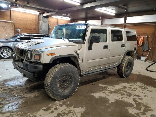 5GRGN23U74H112083 - 2004 HUMMER H2 SILVER photo 1