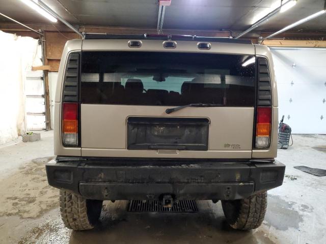 5GRGN23U74H112083 - 2004 HUMMER H2 SILVER photo 6