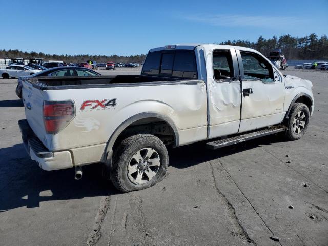 1FTFX1ET9DKF44411 - 2013 FORD F150 SUPER CAB WHITE photo 3