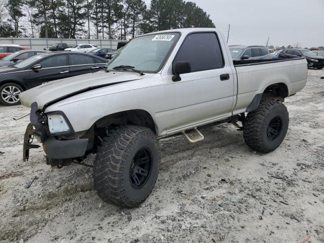 JT4RN81R6K0024794 - 1989 TOYOTA PICKUP 1/2 TON SHORT WHEELBASE SILVER photo 1