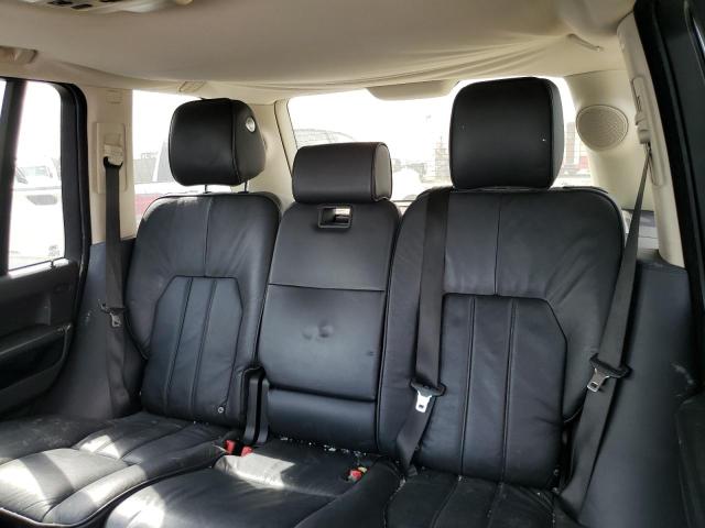SALME1D40CA372418 - 2012 LAND ROVER RANGE ROVE HSE BLACK photo 10