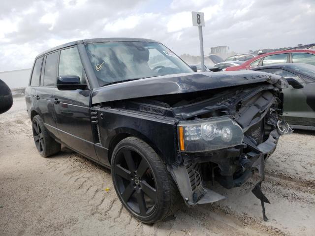 SALME1D40CA372418 - 2012 LAND ROVER RANGE ROVE HSE BLACK photo 4