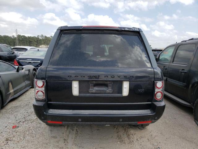 SALME1D40CA372418 - 2012 LAND ROVER RANGE ROVE HSE BLACK photo 6