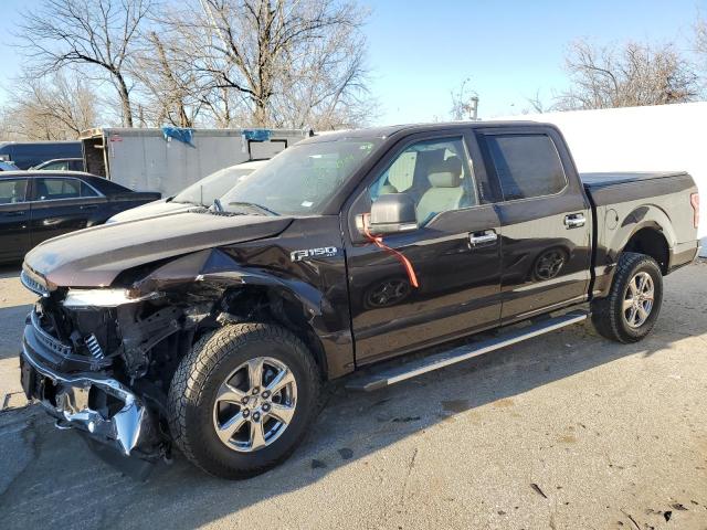 1FTEW1EB1KFC48617 - 2019 FORD F150 SUPERCREW BLACK photo 1