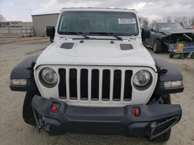 1C6JJTBGXNL118602 - 2022 JEEP GLADIATOR RUBICON WHITE photo 5