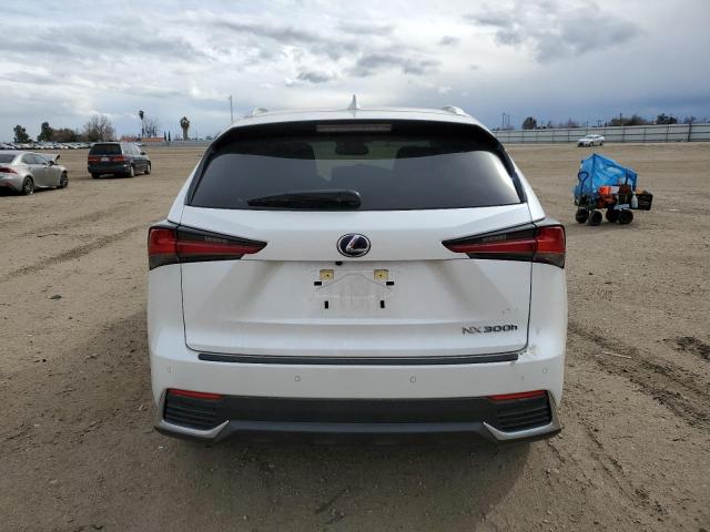 JTJGJRDZ7L5004186 - 2020 LEXUS NX 300H WHITE photo 6