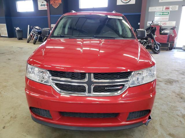 3C4PDCAB1GT233919 - 2016 DODGE JOURNEY SE RED photo 5