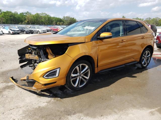 2FMPK4APXGBB28164 - 2016 FORD EDGE SPORT GOLD photo 1