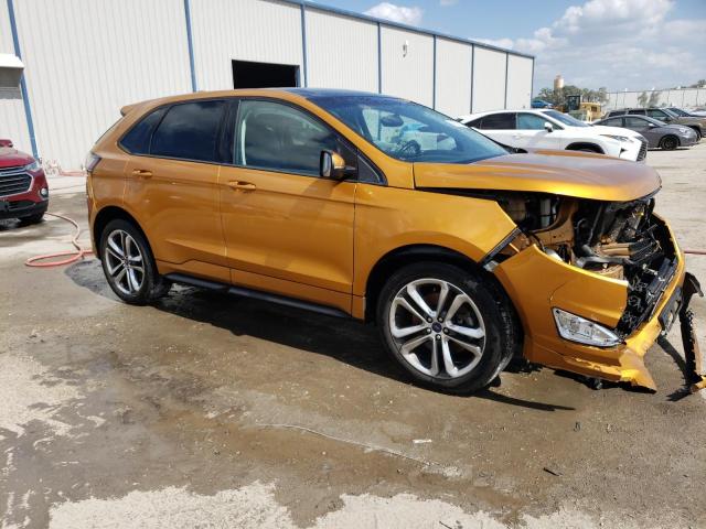 2FMPK4APXGBB28164 - 2016 FORD EDGE SPORT GOLD photo 4