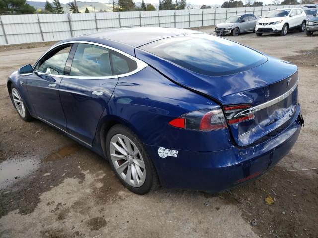 5YJSA1E15GF152977 - 2016 TESLA MODEL S Կապույտ լուսանկար 2