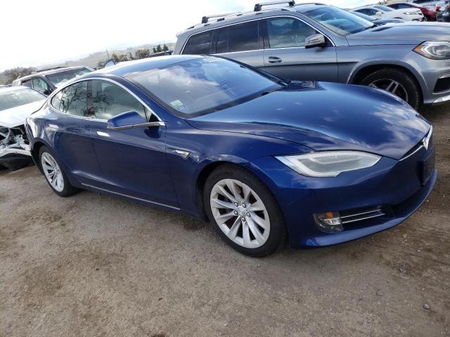 5YJSA1E15GF152977 - 2016 TESLA MODEL S Կապույտ լուսանկար 4